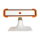 Space Age vintage side table by Christian Adam, France, 1970s.