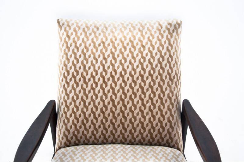 Pair of vintage armchairs, Poland, 1960s. After renovation.