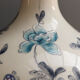 Porcelain lamp foot