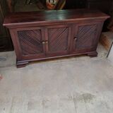 African living room furniture, handcrafted in Ivory Coast, made of solid wood