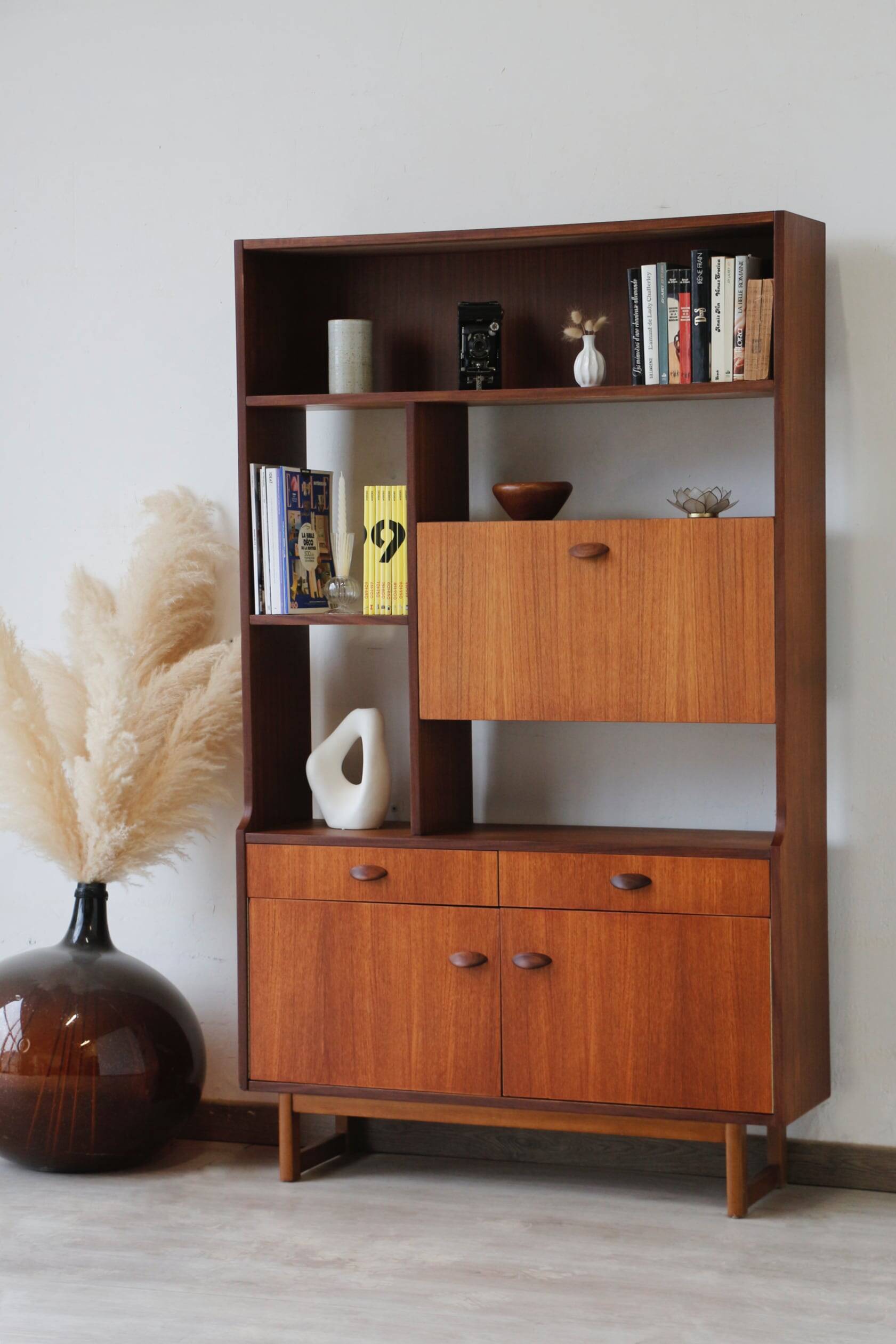 Vintage Teak Room Divider – Stonehill