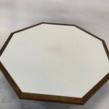Vintage coffee table wenge hexagon 1960