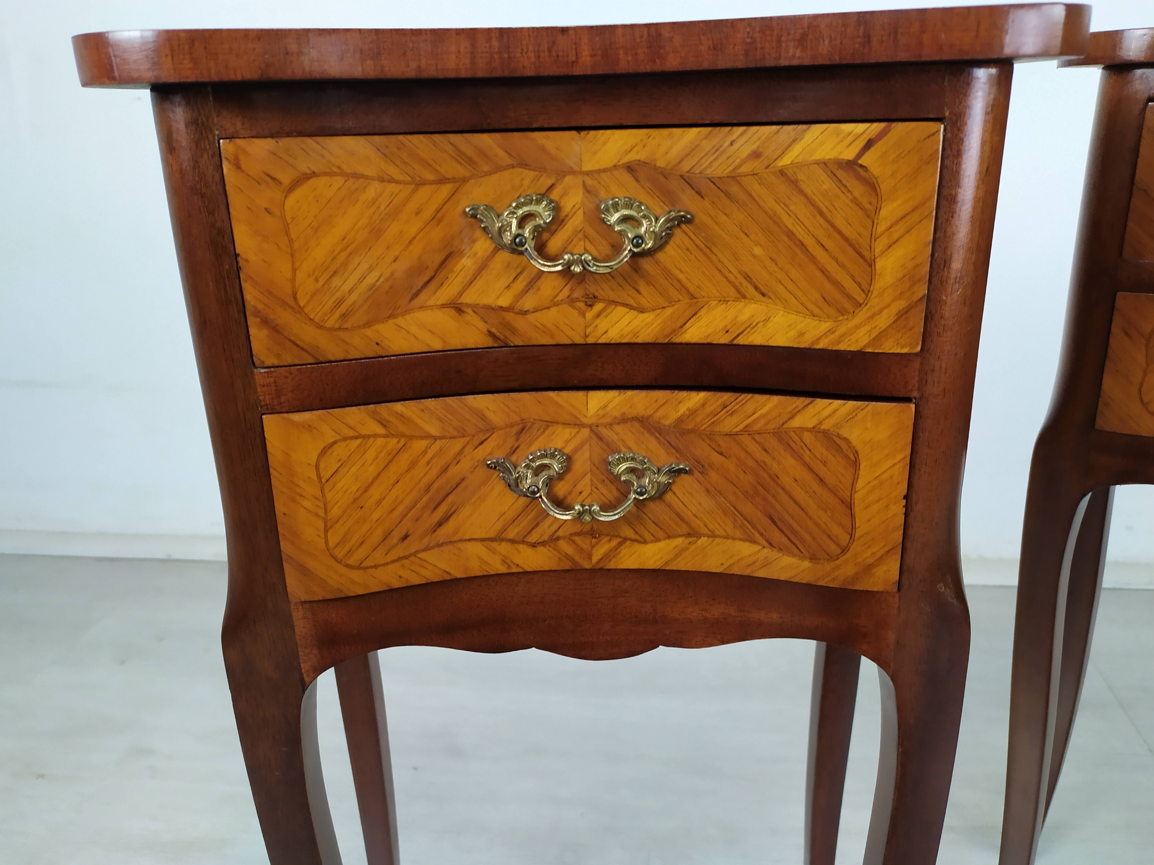 Pair of Louis XV bedside tables