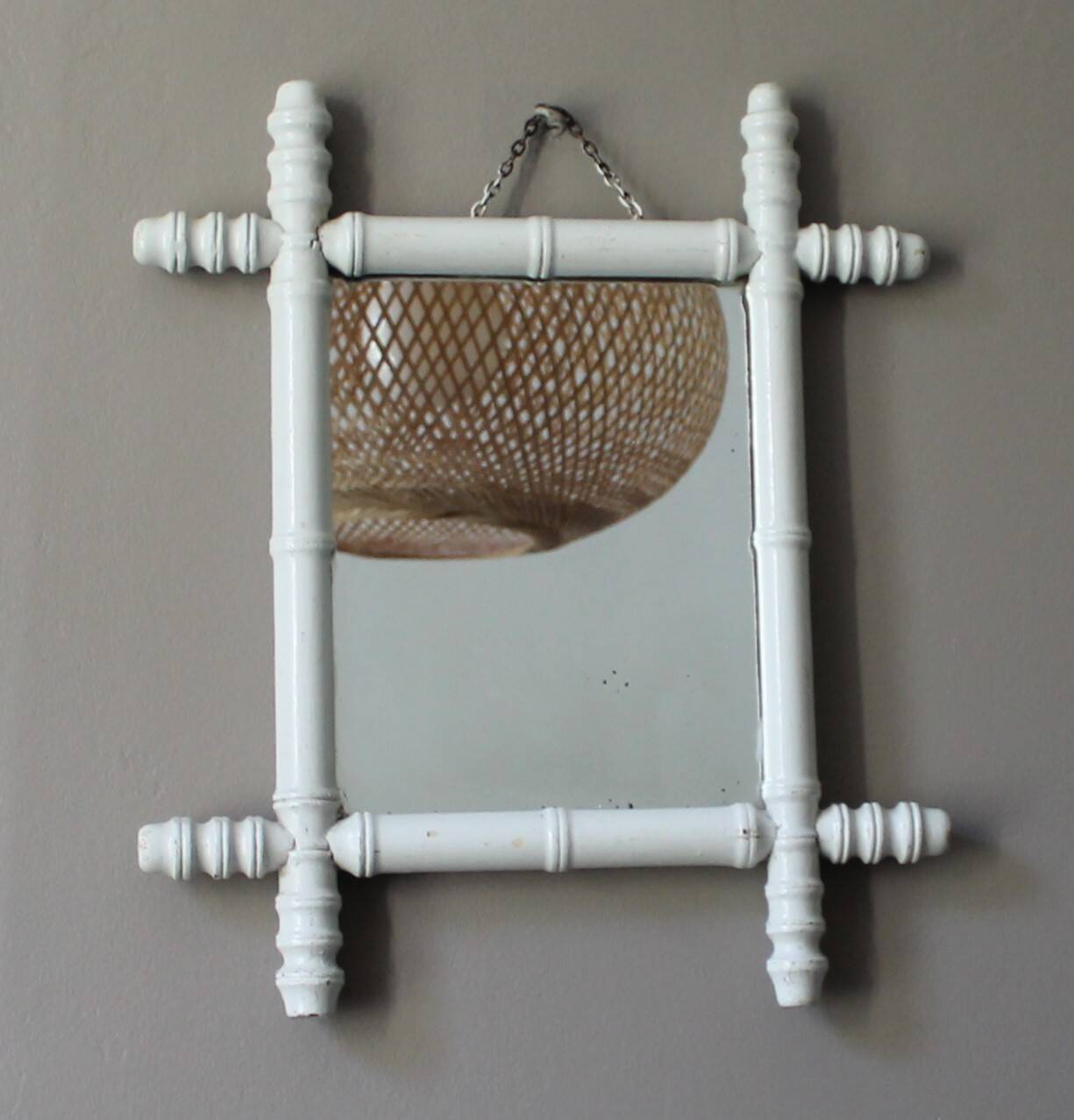 Bamboo mirror from the 1920s/30s