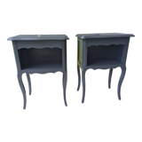 2 renovated bedside tables