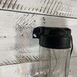 Glass and Bakelite wall light