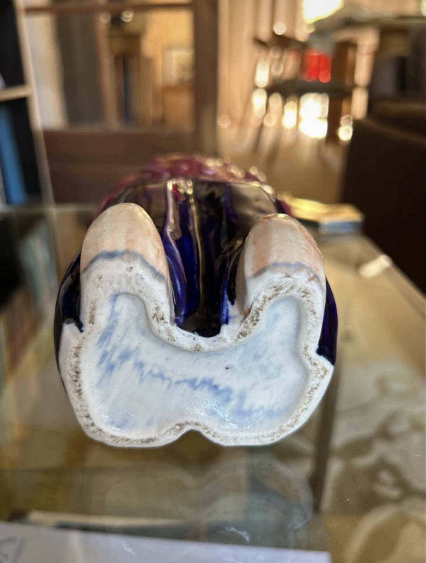 Bouteille en céramique Tchantchès