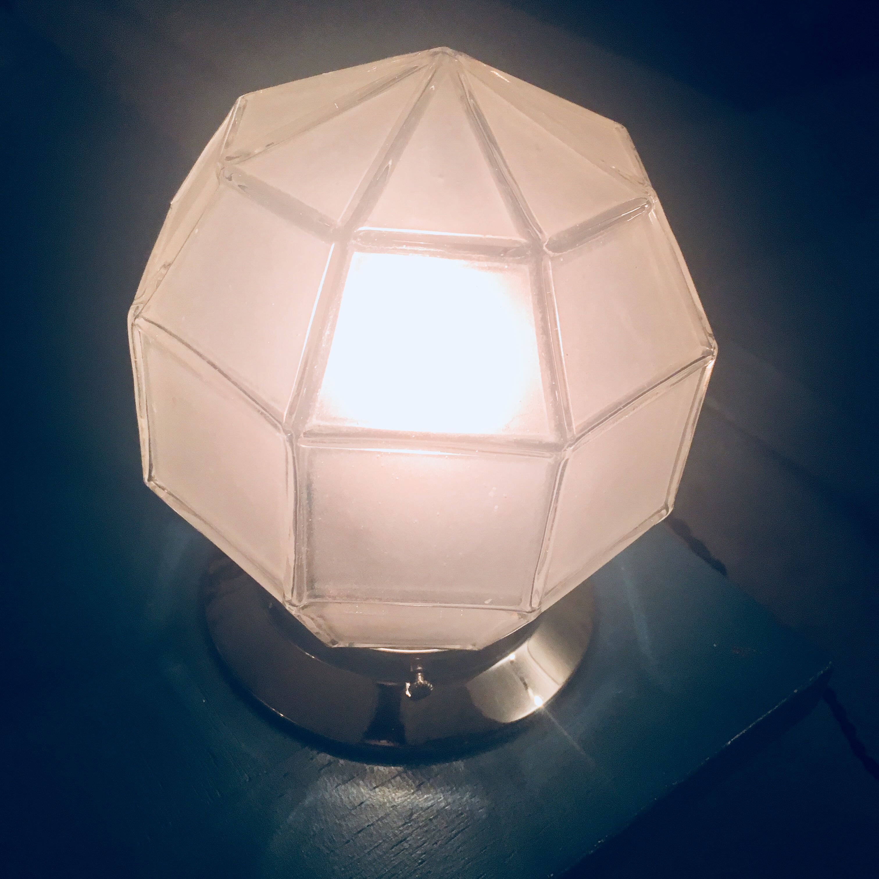 Lamp art deco mirror