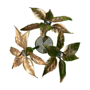 Plafonnier floral en