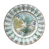 Old Art Nouveau plate, Acanthus and ivy leaves