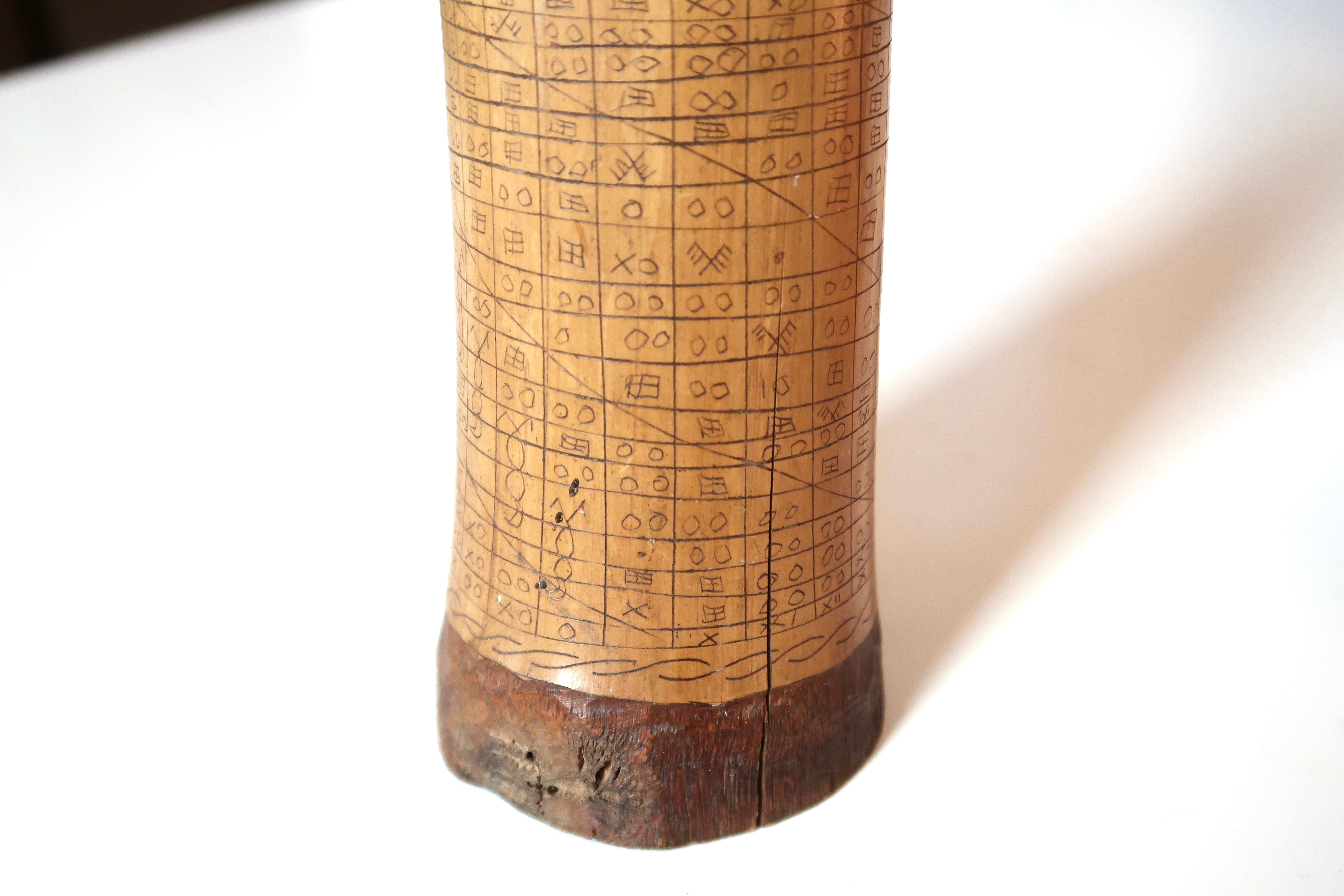 Indonesian wooden box, vintage