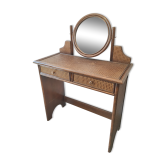 Rattan hairdresser and cannage