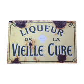 Plaque émaillée "La vieille cure"