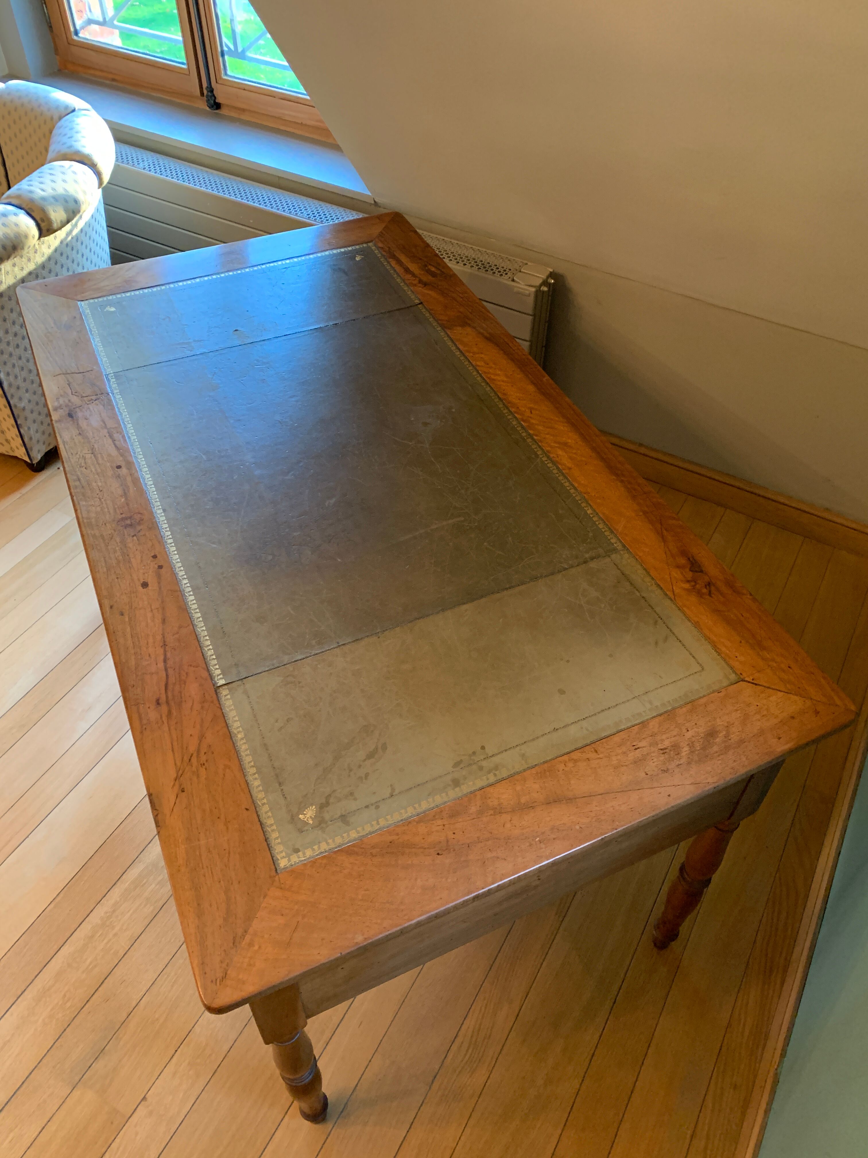 Former desk Louis Philippe walnut