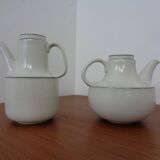 Swedish Birka Teapot & Coffeepot by Stig Lindberg for Gustavsberg, 1960s, Set of 2