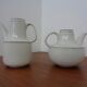Swedish Birka Tea Pot & Coffeepot by Stig Lindberg for Gustavsberg, 1960s, Set of 2