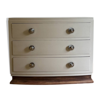 Commode art déco lin