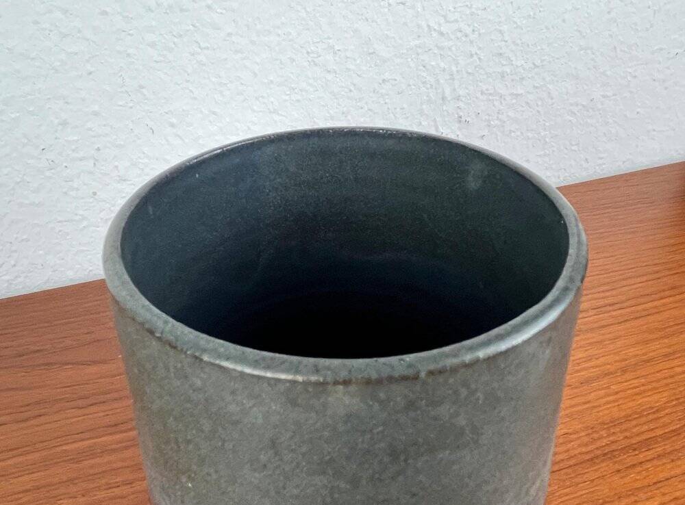 Ceramic vase from a German studio from the mid-century by Elisabeth Pluquet-Ulrich, 1960s.
