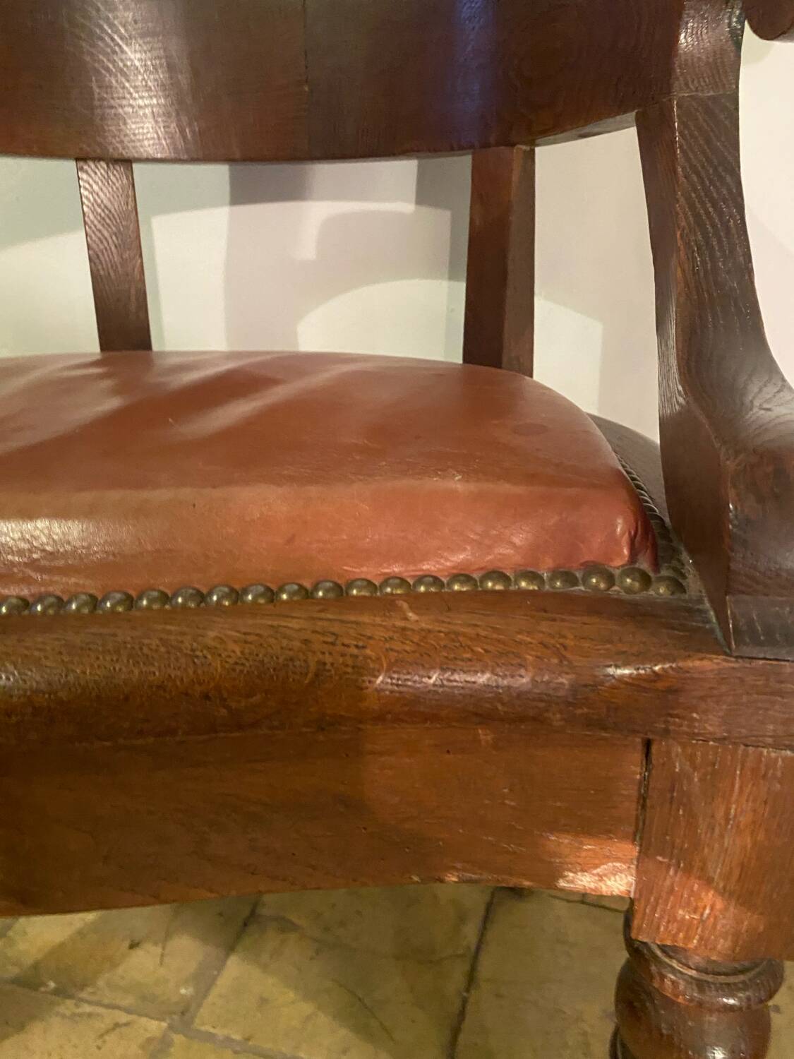 19th century Restoration style armchair
