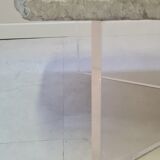 Travertine coffee table