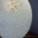 Glass egg lamp duo