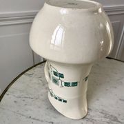 Toilet service in Iron Earth patterned "Brazza" 30-40s