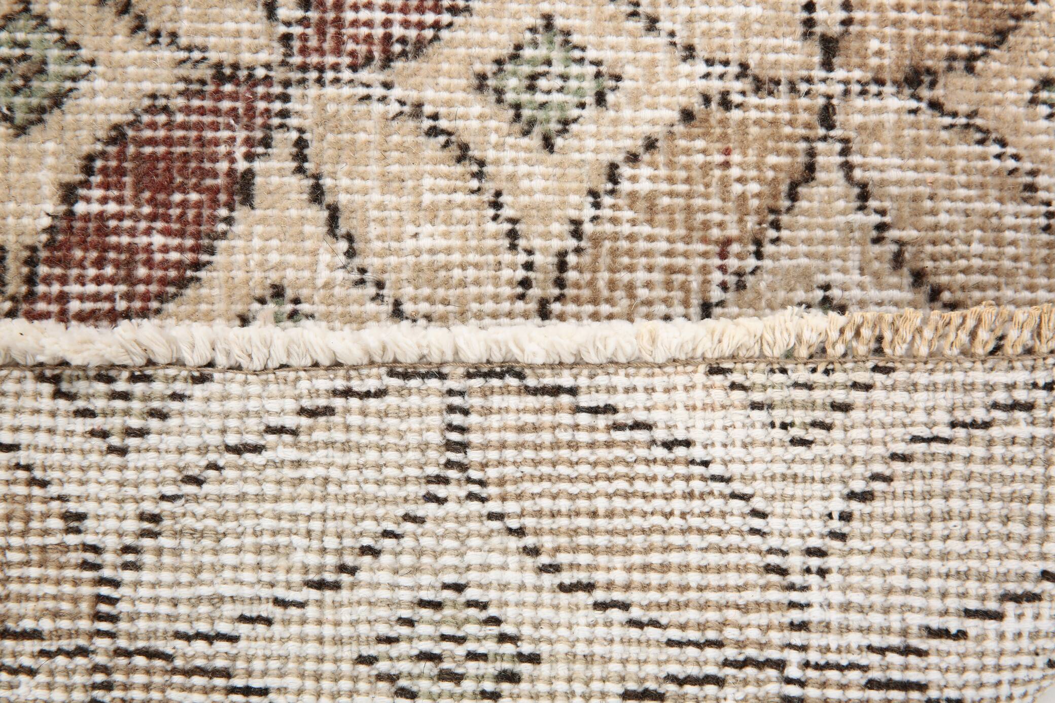 2x9 Soft Pastel Beige Turkish Runner Rug, 54x276Cm FREE SHIPPING