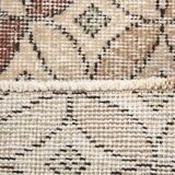 2x9 Soft Pastel Beige Turkish Runner Rug, 54x276Cm FREE SHIPPING