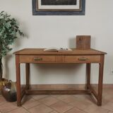 Solid oak desk