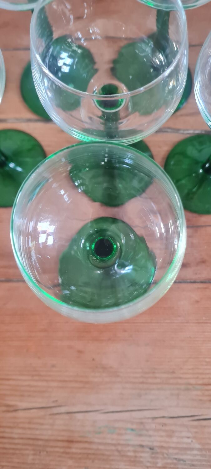 Service of 8 glasses Alsace