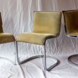Set of 3 lounge chairs for Cidue, 1970s