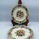 Pair of Sarreguemines plates