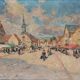 Henry Charles Séné (1889-1961) "Scène de Marché"