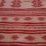 Berber carpet pink and Red 110 x 66 cm