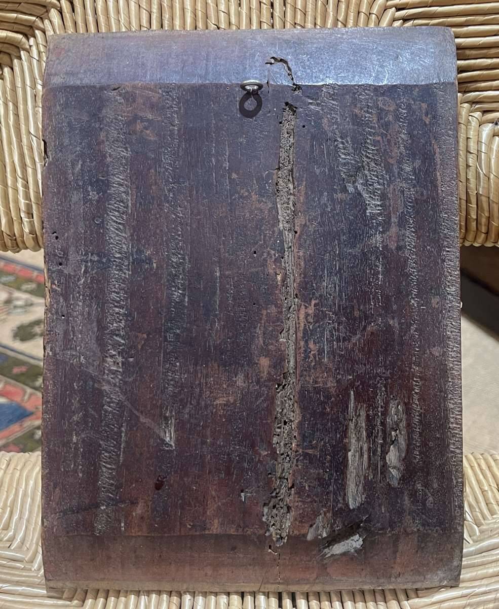 Chinese wooden bas-relief from the early 20th century.