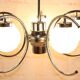 vintage chandelier design 70 space age