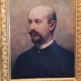 Portrait of a notable by Auguste bellet