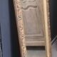 Miroir en bois et stuc polychrome 74x105cm
