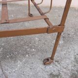 Old child in iron 1900