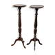 A pair of vintage flower pot stands