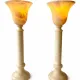 Pair of Alabaster Table Lamps by Massive