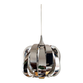 Space age chrome metal suspension