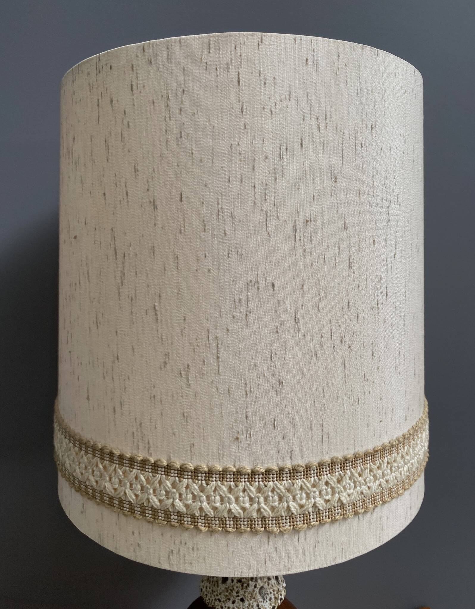 Lampe de table en céramique de Hustadt Leuchten années 1970