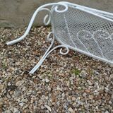 Banc de jardin ancien en fer