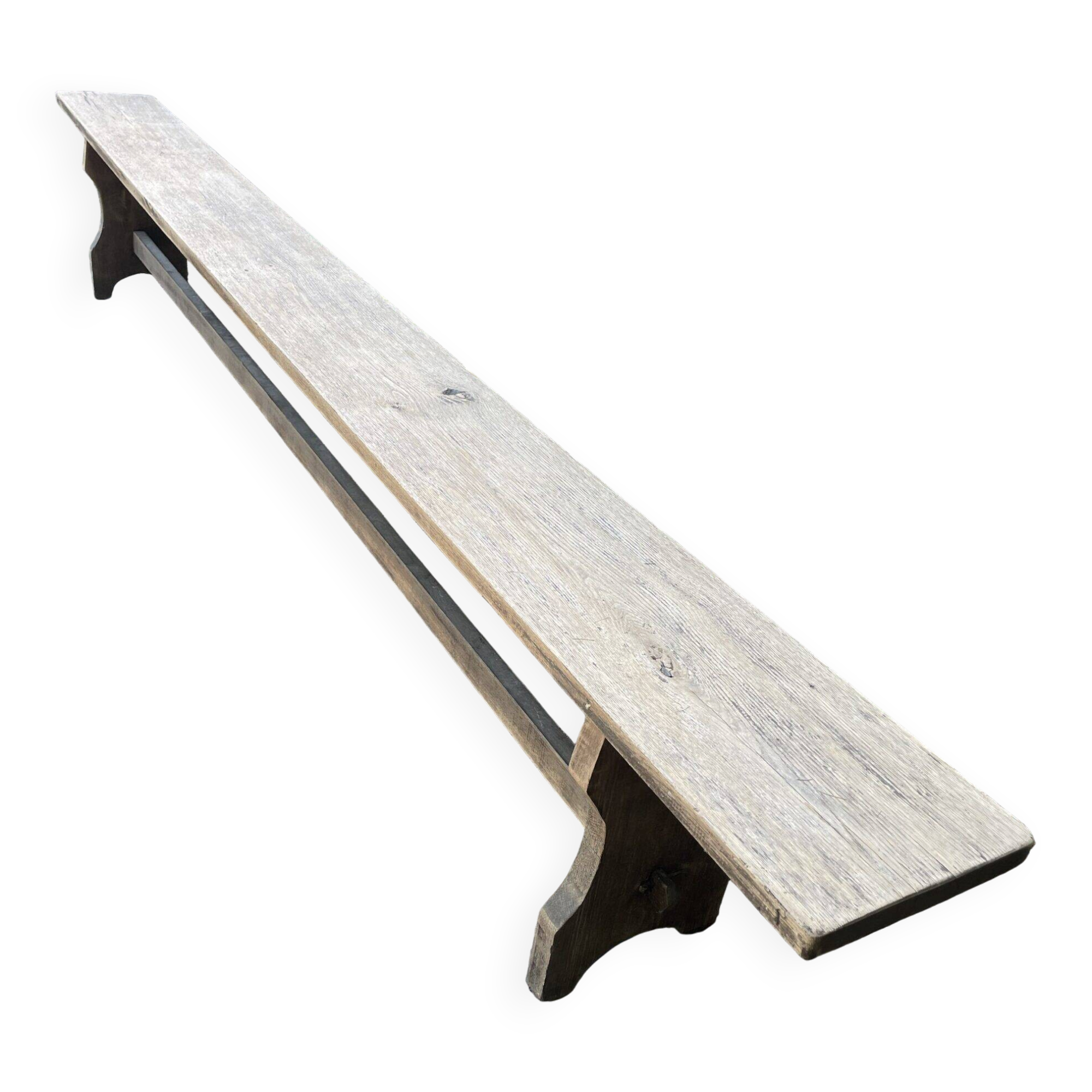 Banc en chêne massif 3m de longueur
