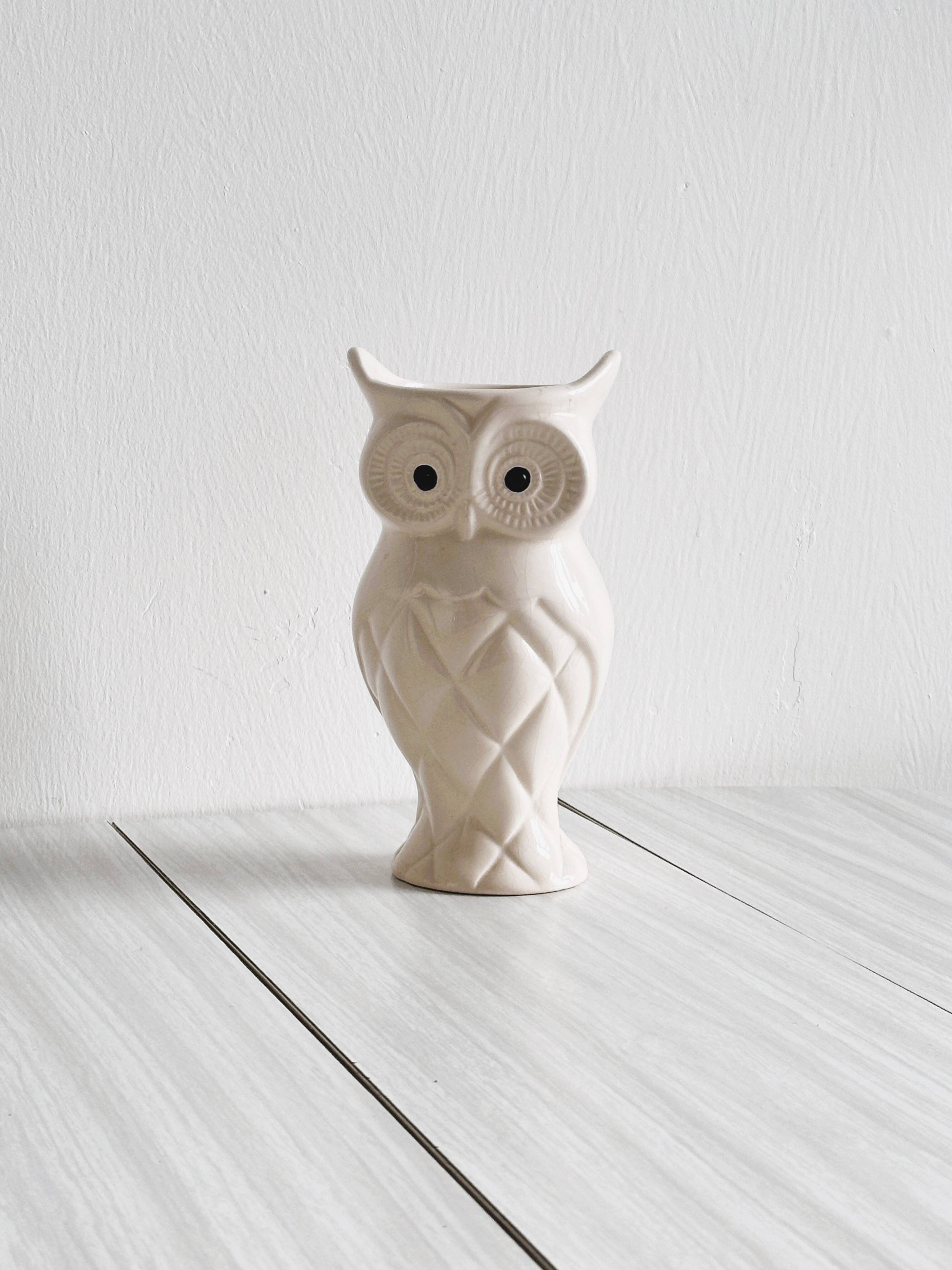 Owl kitchen utensil pot.