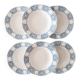 6 grandes assiettes Villeroy & Boch Herman Terre de fer