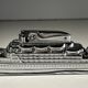 MTC Art Deco Table Lighter, Boat - Cruise Liner, Chrome Steel