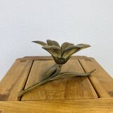 Brass flower ashtrays petals
