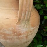 Terracotta jar.